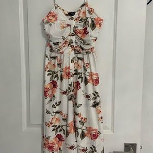 New no tags DM Drimmaks Floral Print Dress Size L